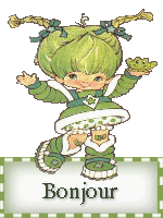 Gif animé bonjour